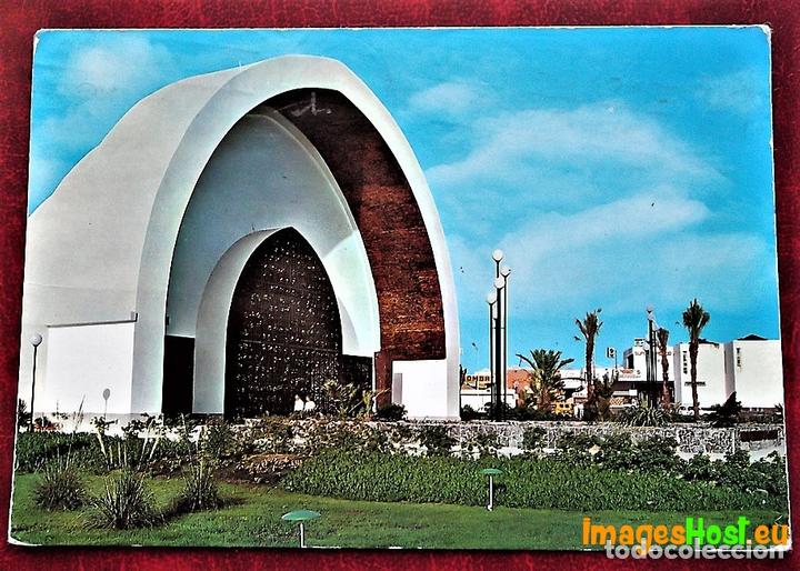 Postales: Las Palmas de Gran Canaria. 28 Iglesia Ecum&eacute;nica. Playa del Ingl&eacute;s. Ed. Arribas. Usada