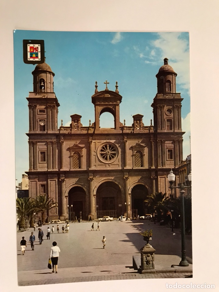 Postales: LAS PALMAS(Gran Canarias)Postal No.16 &ldquo;La Catedral&rdquo; (h.1970?)