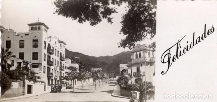 Postkarten: PEQUE&ntilde;A FELICITACION DESDE SANTA CRUZ DE TENERIFE  CANARIAS A&ntilde;O 1954