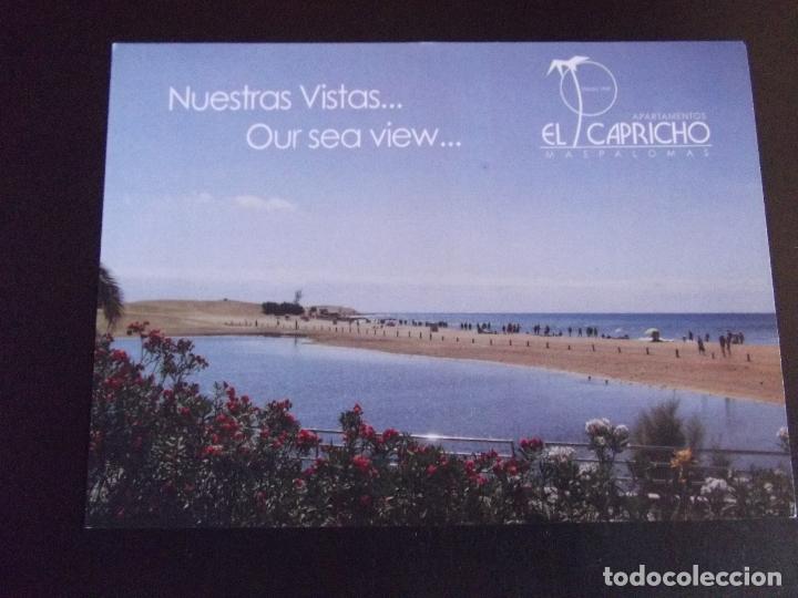 Postales: CANARIAS-V46-PUBLICITARIA-MASPALOMAS-APARTAMENTOS EL CAPRICHO