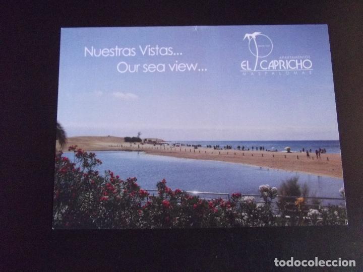 Postales: CANARIAS-V46-PUBLICITARIA-MASPALOMAS-APARTAMENTOS EL CAPRICHO