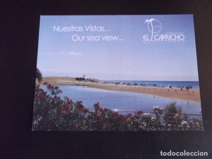 Postales: CANARIAS-V46-PUBLICITARIA-MASPALOMAS-APARTAMENTOS EL CAPRICHO