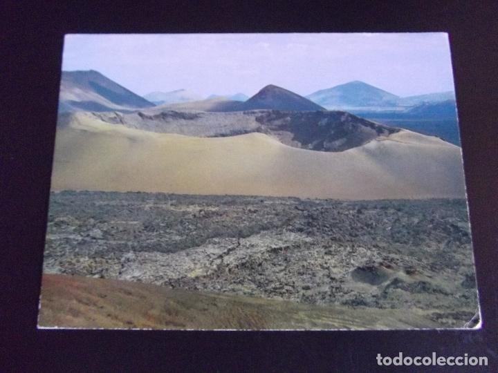 Postales: CANARIAS-V46-NO ESCRITA-LANZAROTE-MONTA&Ntilde;AS DE FUEGO