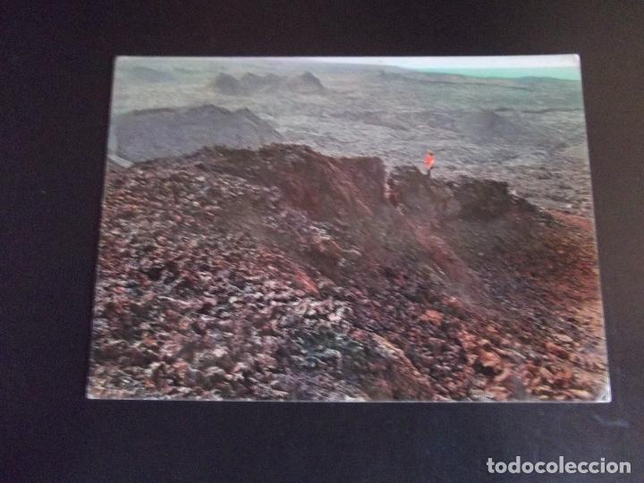 Postales: CANARIAS-V46-NO ESCRITA-LANZAROTE-MONTA&Ntilde;AS DE FUEGO.