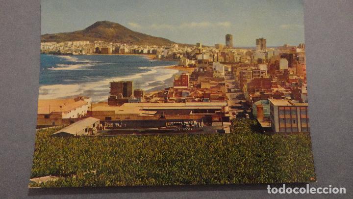Postales: ANTIGUA POSTAL.VISTA GENERAL LAS CANTERAS PLAYA.LAS PALMAS DE GRAN CANARIA.MONTERO 1714