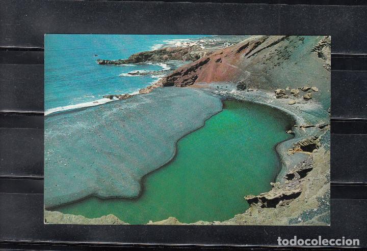 Postales: ISLA DE LANZAROTE. EL GOLFO O CHARCO DE LOS CLICOS