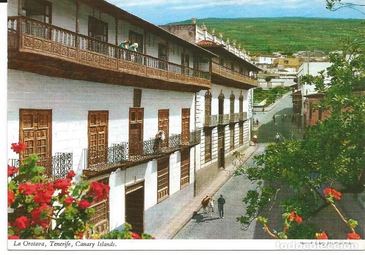 Postales: [POSTAL] Los Balcones en Calle San Francisco. La Orotava (Tenerife) (sin circular)