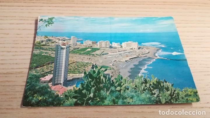 Postales: Postal de Puerto de la Cruz. 258. Vista Panor&aacute;mica de los hoteles y turismo. RO-Foto. CIRCULADA