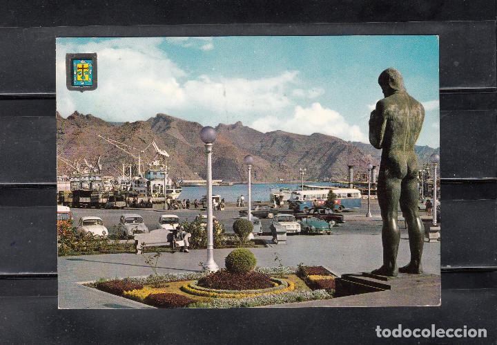 Postcards: N&ordm; 26. SANTA CRUZ DE TENERIFE. PLAZA DE ESPA&Ntilde;A. VISTA PARCIAL DEL PUERTO