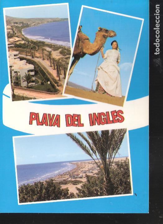 Postales: Playa del Ingl&eacute;s. Gran Canaria. - Foto 1