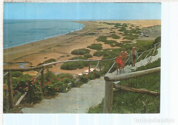 Postales: PLAYA DEL INGLES GRAN CANARIA ESCRITA