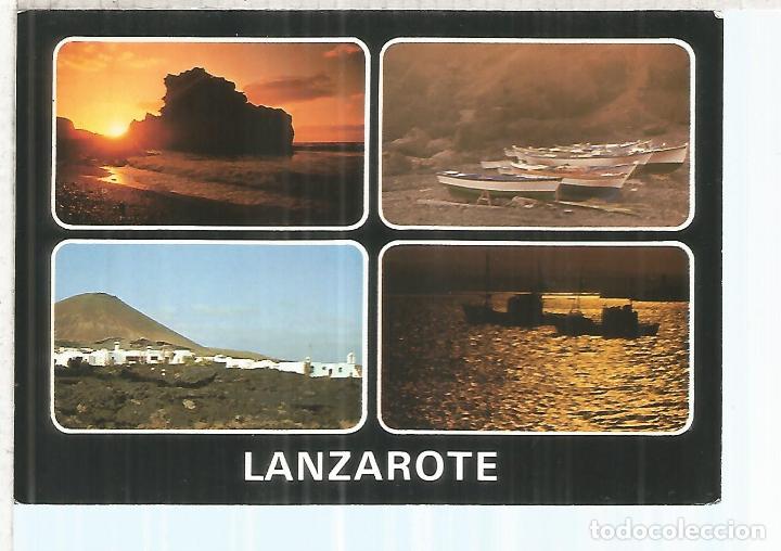 Postales: LANZAROTE ESCRITA - Foto 1