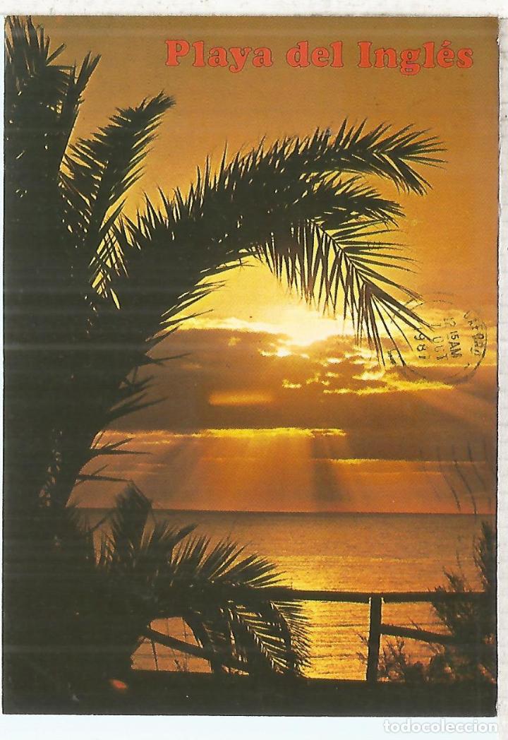 Postales: PLAYA DEL INGLES GRAN CANARIA ESCRITA