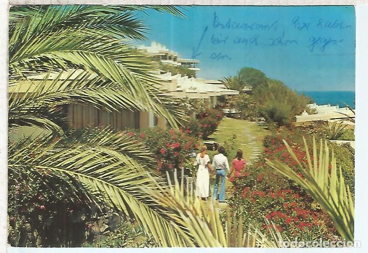 Postales: PLAYA SAN AGUSTIN GRAN CANARIA ESCRITA