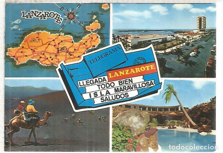 Postales: LANZAROTE ESCRITA - Foto 1
