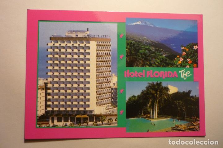 Cartoline: postal puerto de la cruz .-hotel florida tenerife