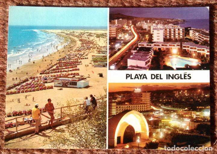 Postales: gran canaria - playa del ingles - Foto 1