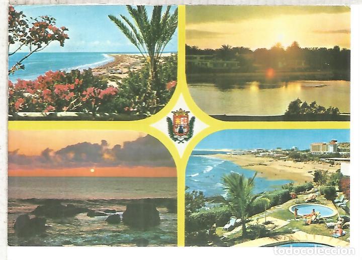 Postales: PLAYA DEL SUR GRAN CANARIA ESCRITA