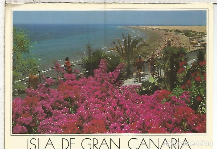 Postales: PLAYA DEL INGLES GRAN CANARIA ESCRITA