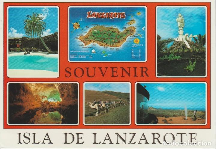 Postales: (067) LANZAROTE. MAPA - Foto 1