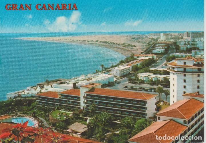 Postales: (2848) GRAN CANARIA. PLAYA DEL INGLES. VISTA HOTELES Y PLAYA