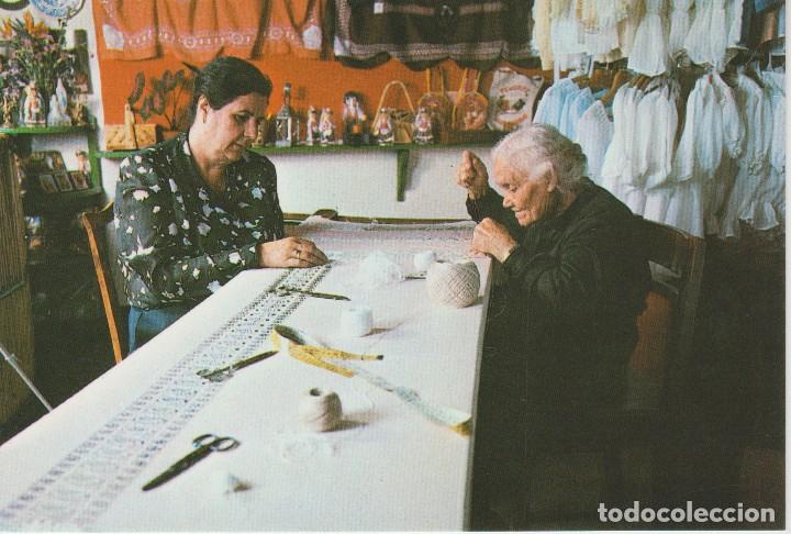 Postcards: (152) LA OROTAVA. CASA REGINA. TALLER DE BORDADOS Y CALADOS