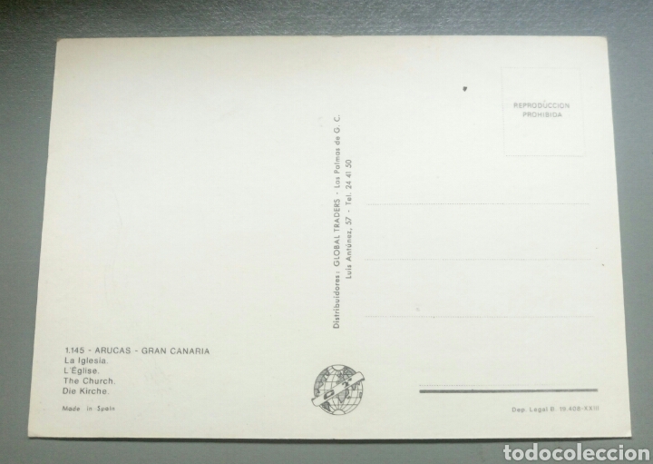 Postales: Postal gran canarias aruca la iglesia - Foto 2