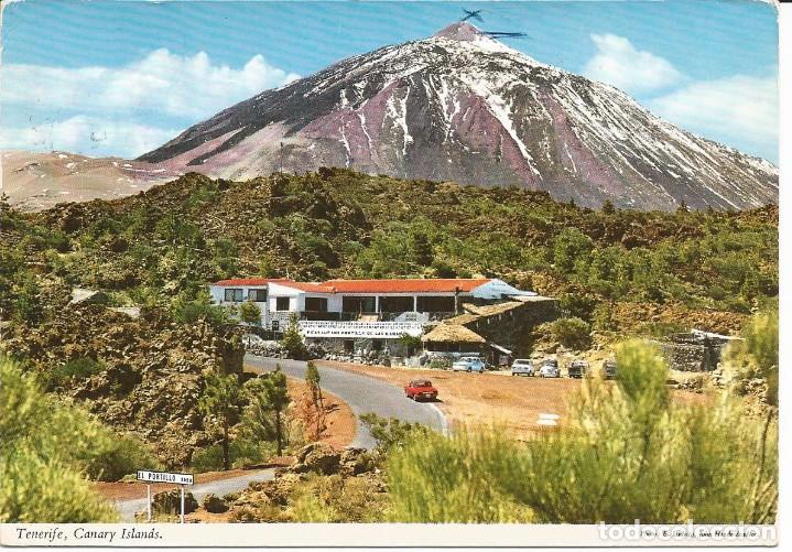 Postkarten: [POSTAL] El Teide visto desde el merendero 'El Portillo'John Hinde or. (Canarias) A1971 (circulada)