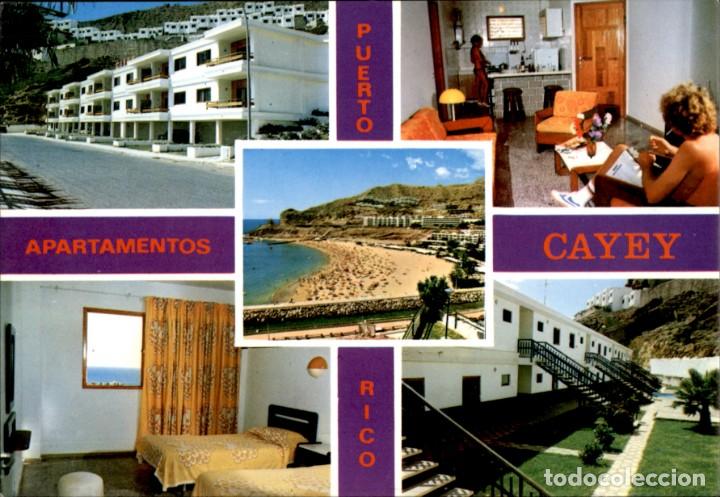 Postales: Apartamentos Cayey &ndash; Gran Canaria &ndash; A&ntilde;o 1979 - Circulada