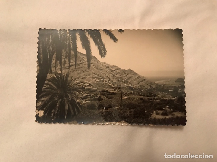 Postales: AGAETE (Gran Canaria) Postal No.142 VALLE. Edita: ediciones LUJO (h.1950?)