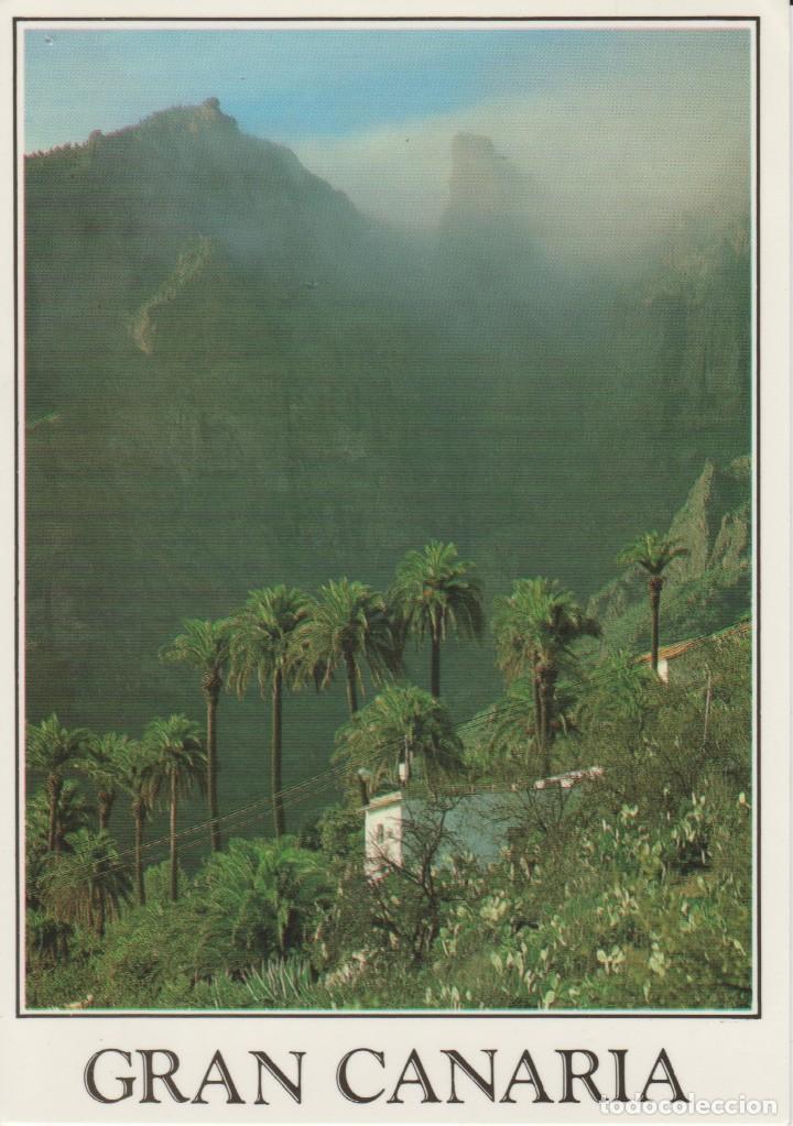 Postales: () GRAN CANARIA. PAISAJE. ... 1 AGUJERO DE CHINCHETA