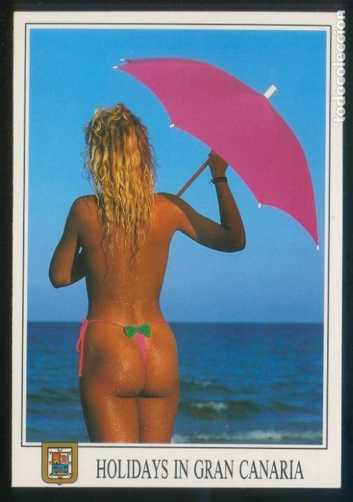 Postales: Foto *Donnezan* *Gran Canaria is ... fantastic* Ed. Fisa n&ordm; 868. Nueva.