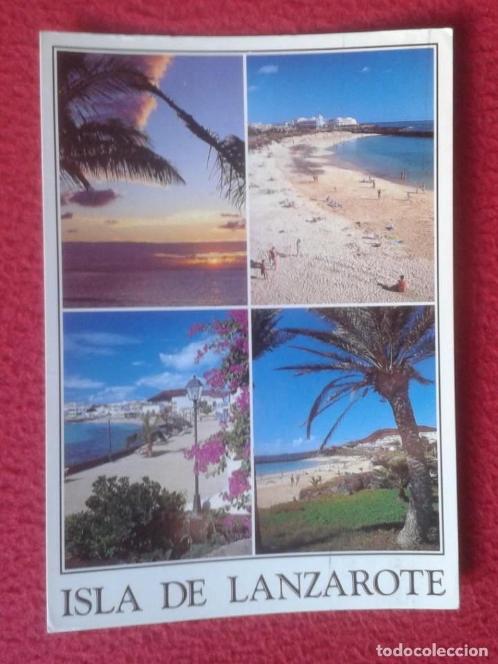 Postales: POSTAL POST CARD CARTE POSTALE ISLAS CANARIAS CANARY ISLANDS ISLA DE LANZAROTE DIVERSAS VISTAS VER F