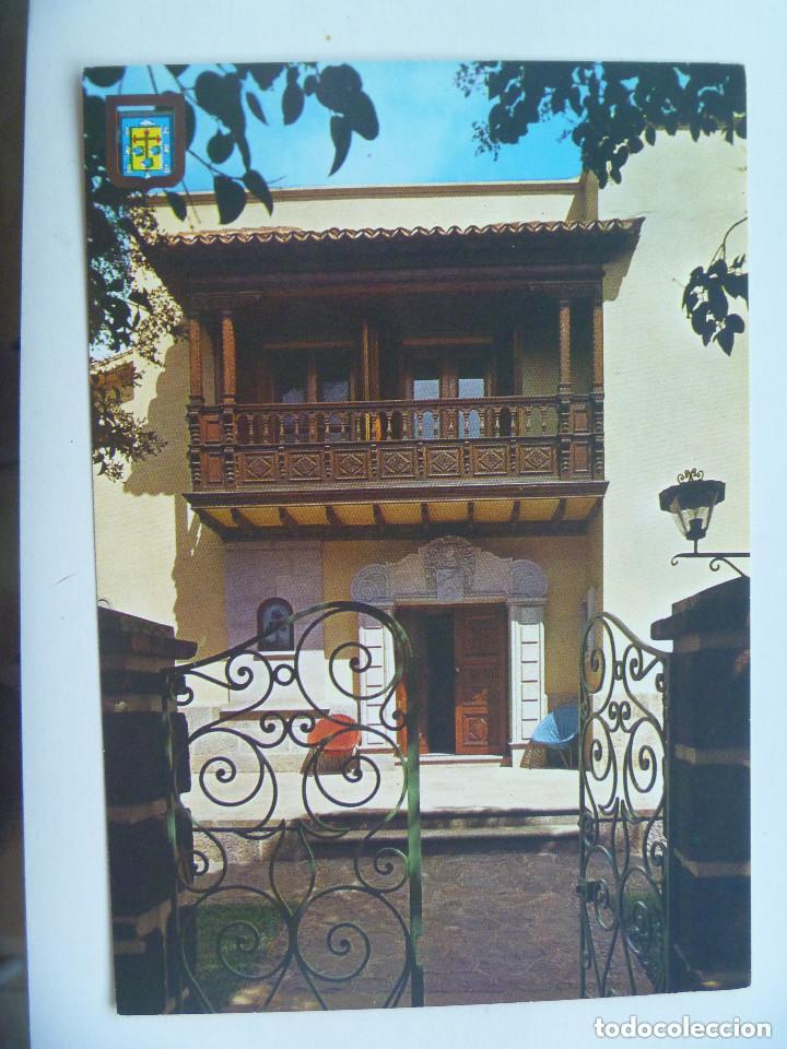 Cartoline: POSTAL DE LA LAGUNA ( CANARIAS ): BALCON TIPICO CANARIO . A&Ntilde;OS 60
