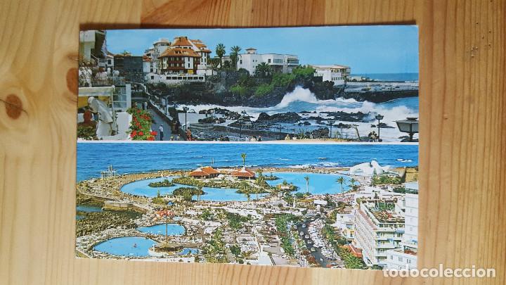 Cartoline: Puerto de la Cruz Tenerife Zona San telom Y Lago Martianez N 147 - Ed Anibarro