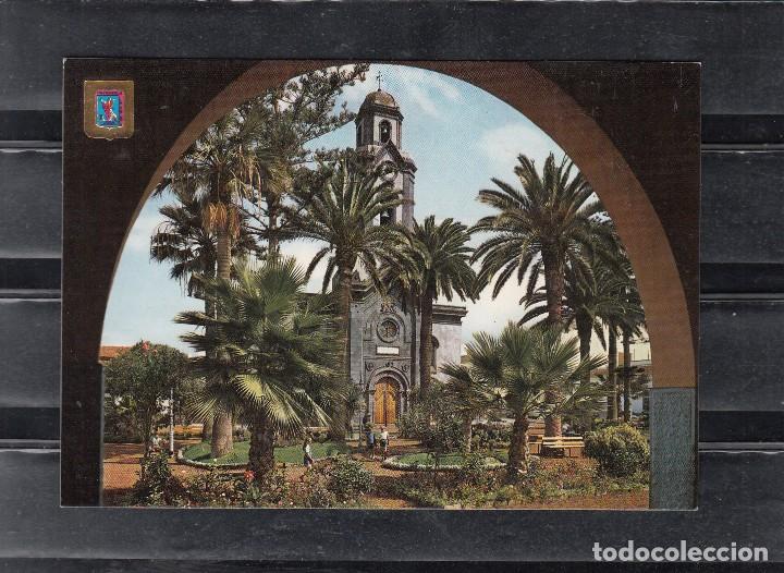Postkarten: N&ordm; 89. PUERTO DE LA CRUZ. IGLESIA Y PLAZA DE NTRA. SRA. DE LA PE&Ntilde;A DE FRANCIA