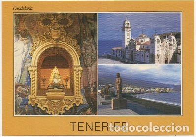 Postkarten: POSTAL DE CANARIAS. TENERIFE. BASILICA DE NTRA. SRA. LA VIRGEN DE CANDELARIA   P-CAN-716	,2