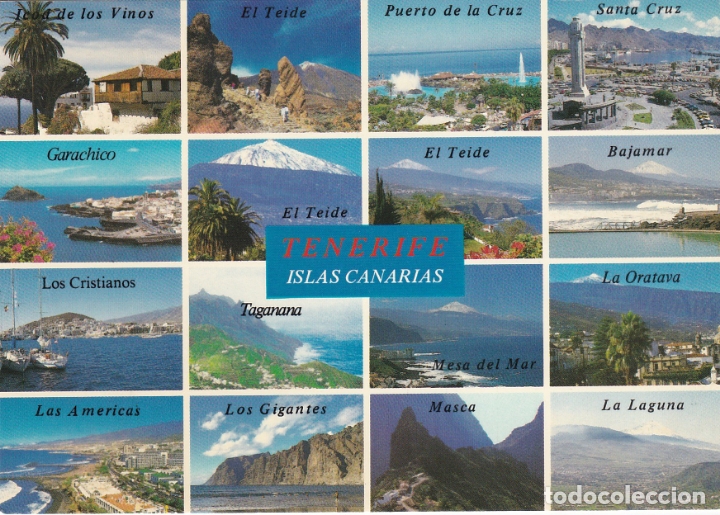 Postales: islas canarias, tenerife - Foto 1