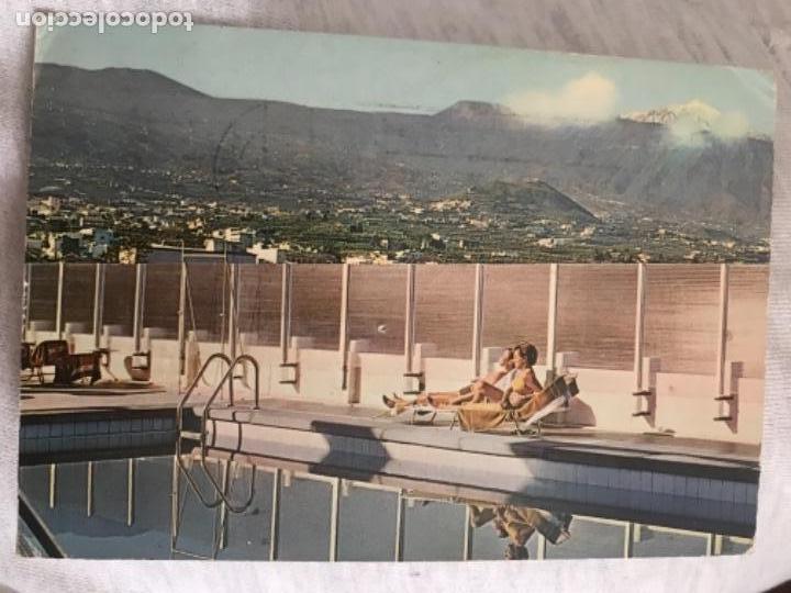 Postcards: ANTIGUA POSTAL PUERTO DE LA CRUZ TENERIFE HOTEL MAGEC