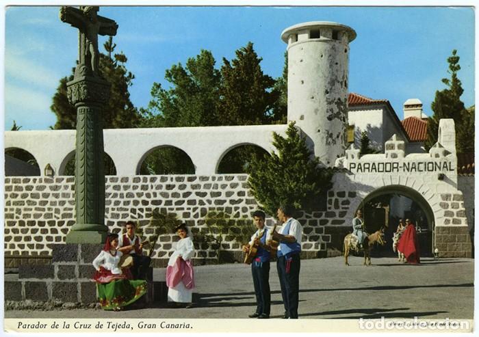 Postales: N&ordm; 2 CT 91 - GRAN CANARIA. Parador de la Cruz de Tejeda. Sin circular. Ed. JOHN HINDE.