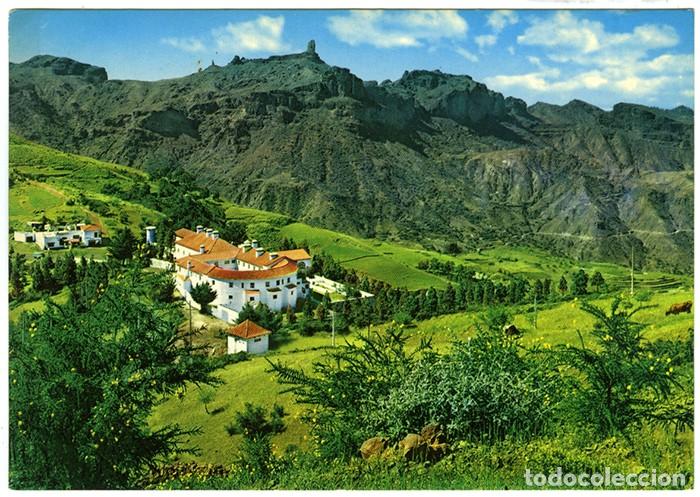 Postales: N&ordm; 1162/37 - GRAN CANARIA. Cruz de Tejeda. Parador Nacional. Sin circular. Ed. KRUGER.