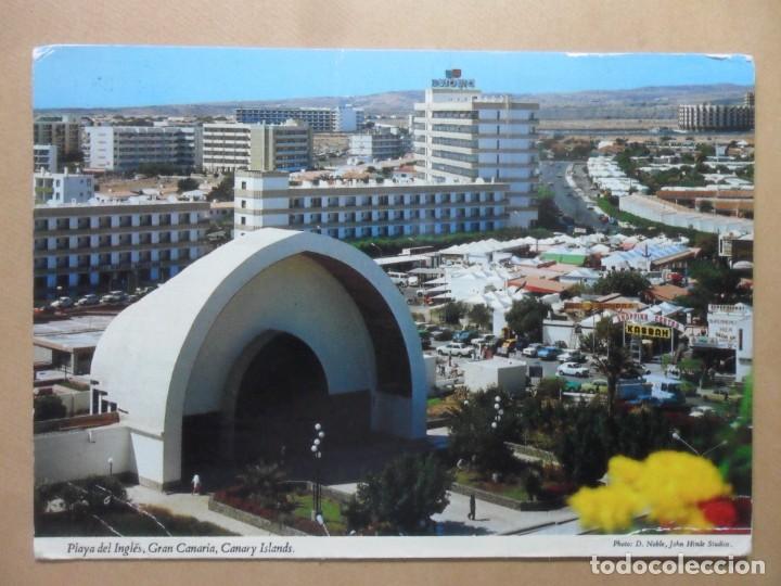 Postales: POSTAL - PLAYA DEL INGLES - GRAN CANARIA, CANARY ISLANDS - ED. JOHN HINDE
