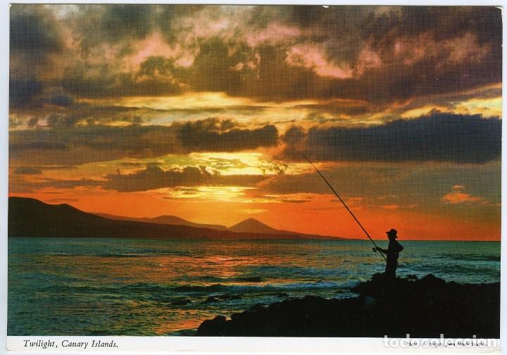 Postales: N&ordm; 2CT 106 - GRAN CANARIA. Puesta de sol. Sin circular. Ed. JOHN HINDE.