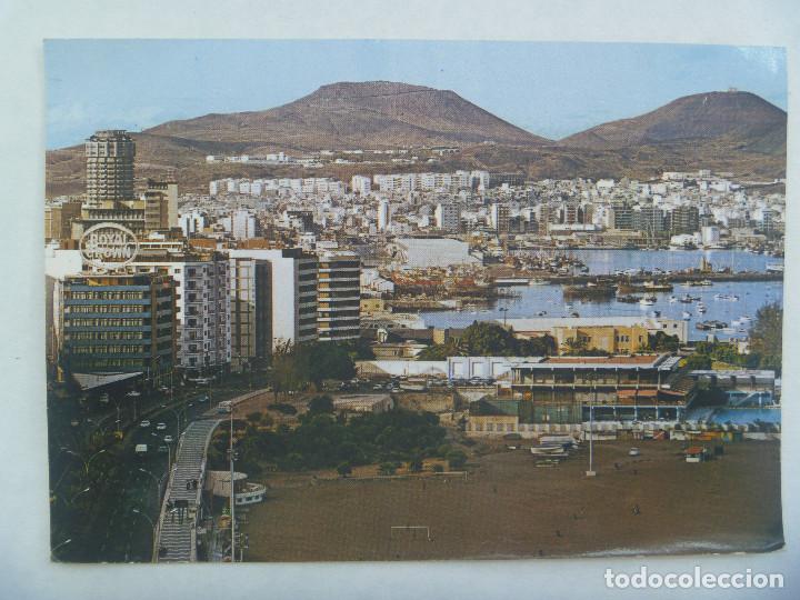 Postales: POSTAL DE GRAN CANARIAS : CLUB NAUTICO, PUERTO DE LA LUZ . A&Ntilde;OS 70
