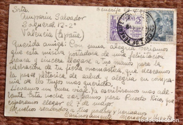 Postales: TENERIFE - EL TEIDE - ED.: BAENA - Foto 2
