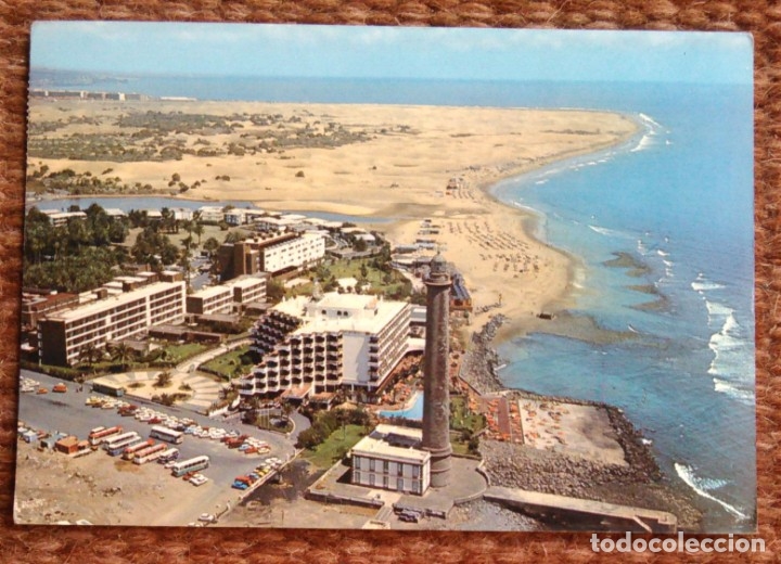 Postales: GRAN CANARIA - FARO DE MASPALOMAS - Foto 1