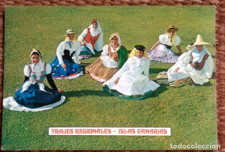Cartes Postales: ISLAS CANARIAS - TRAJES REGIONALES