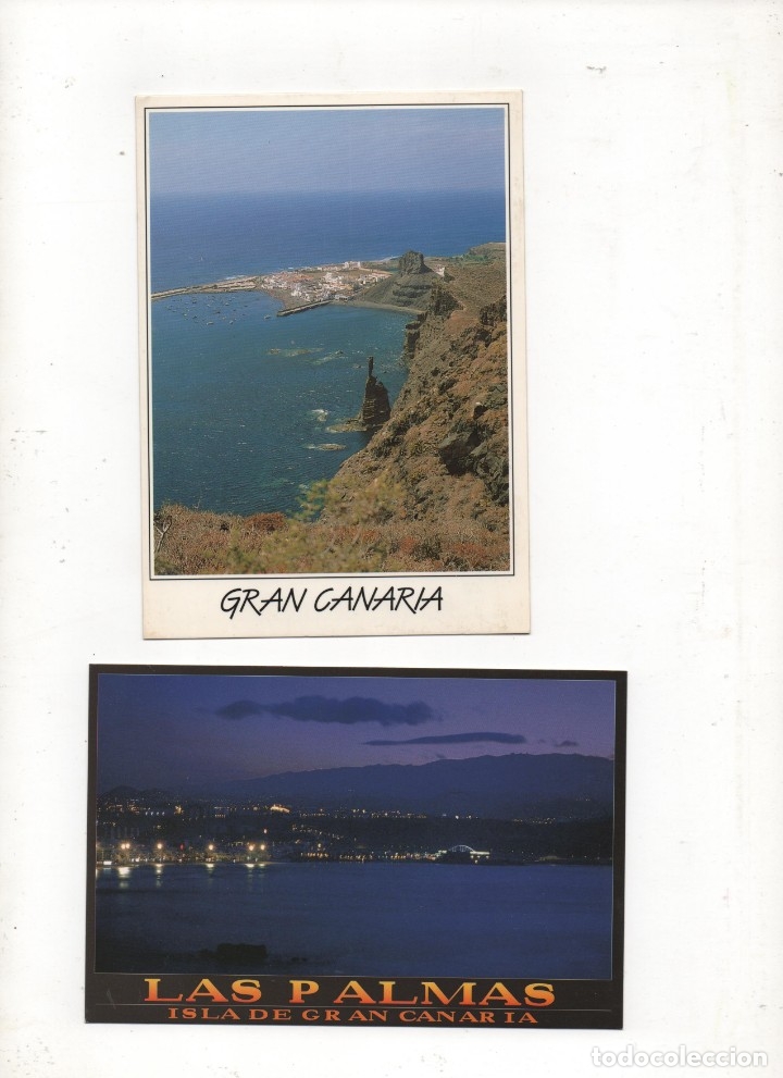 Postales: 2 POSTALES DE CANARIAS-SIN CIRCULAR- - Foto 1