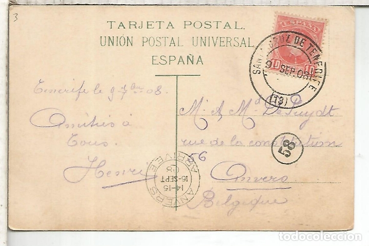Postales: TENERIFE ESCRITA - Foto 2