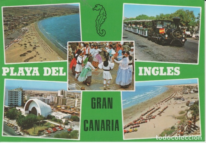 Postales: (10039) GRAN CANARIA. PLAYA DEL INGLES. BAILES TIPICOS